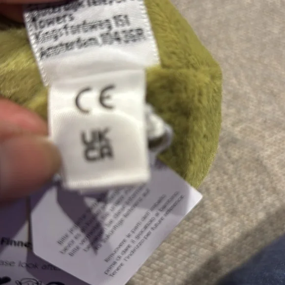 Jellycat Green and White Plush Frog Toy - Picture 11 of 14